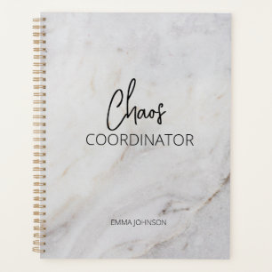 Chaos Coordinator   Marble Personalized Planner