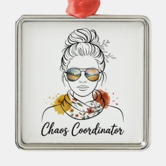 Chaos Coordinator﻿ Metal Tree Decoration