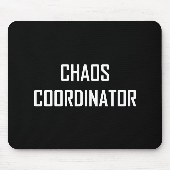 Chaos Coordinator Mouse Mat (Front)