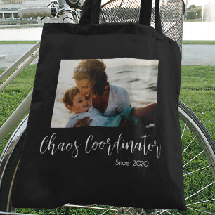 Chaos Coordinator Mum Custom Year Tote Bag