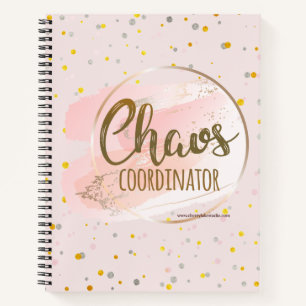 Chaos Coordinator Notebook Journal