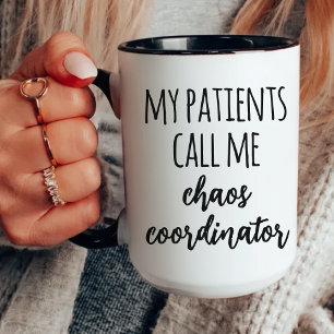 Chaos Coordinator Nurse Mug, Funny Nurse Mug