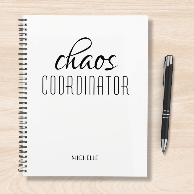 Chaos Coordinator Personalised Name Planner (Creator Uploaded)