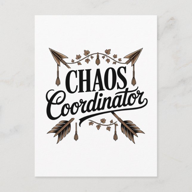 Chaos Coordinator Postcard (Front)