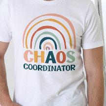 Chaos Coordinator retro colours boho rainbow