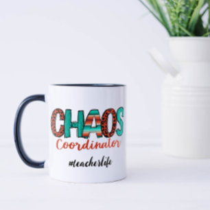 Chaos Coordinator Teacher Mug