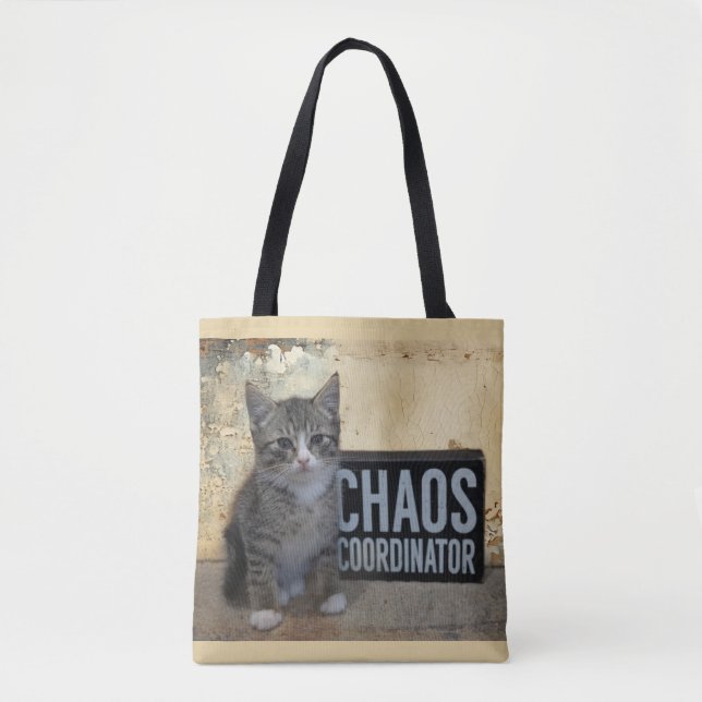 Chaos Coordinator Tote Bag (Front)
