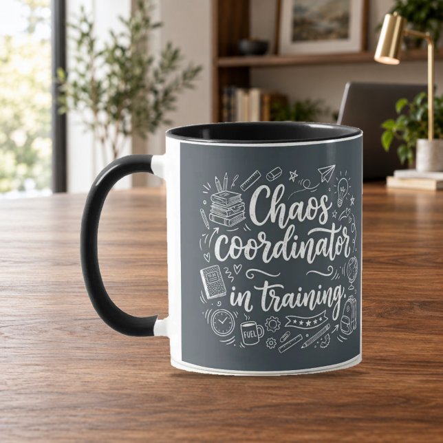 Chaos Coordinator Training Black Combo Mug (Creator Uploaded)