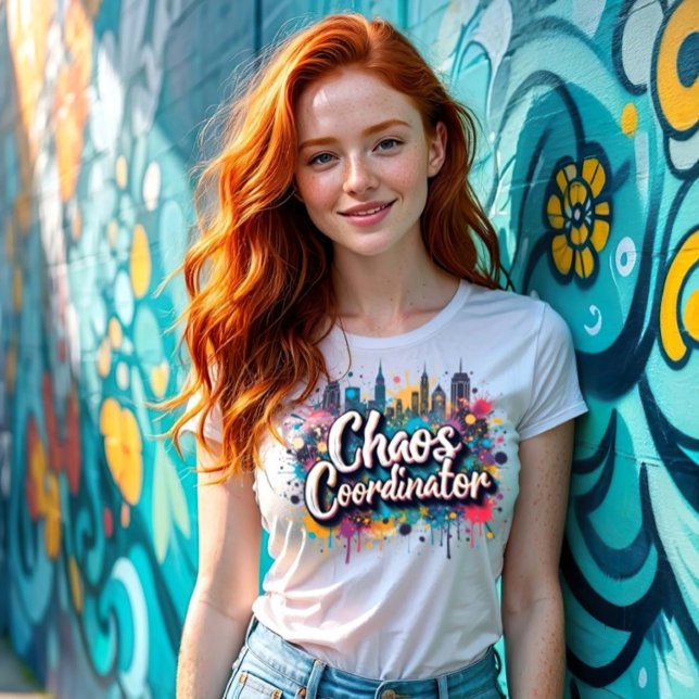 Chaos Coordinator Tri-Blend Shirt (Creator Uploaded)