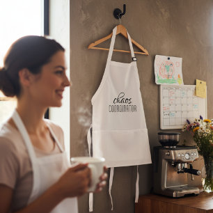 Chaos Coordinator Typographic Text Standard Apron