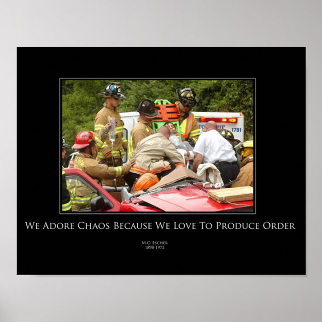 Chaos (De)Motivational Poster (Front)