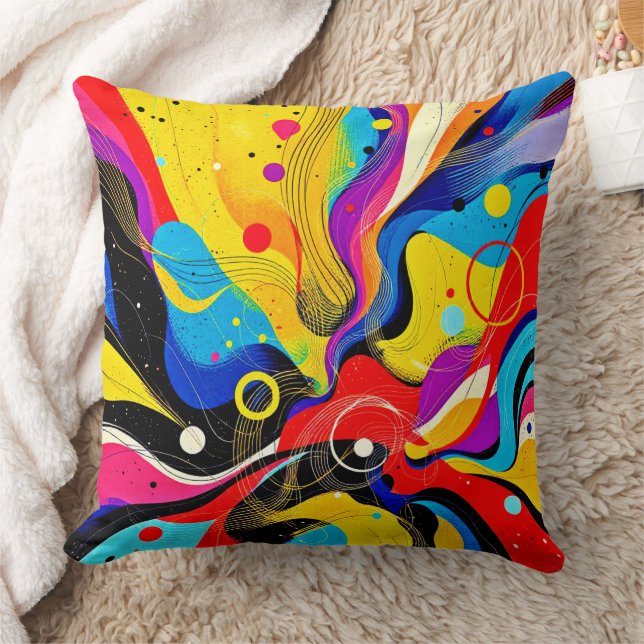 Chaos in Harmony Art Cushion (Blanket)