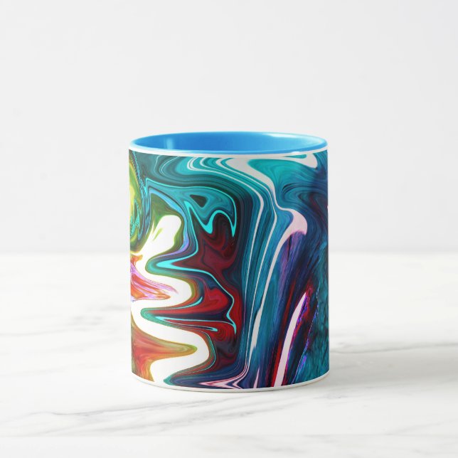 Chaos in nature mug (Center)