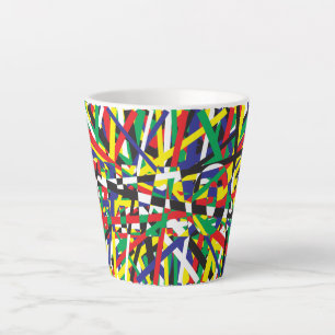 Chaos, in Primaries Latte Mug