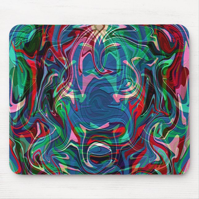 Chaos in the Holidays... Mouse Mat (Front)