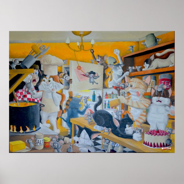 Chaos in the Kitchen - Poster (Front)