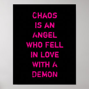 Chaos is an Angel Who Fell in Love with a Demon Poster