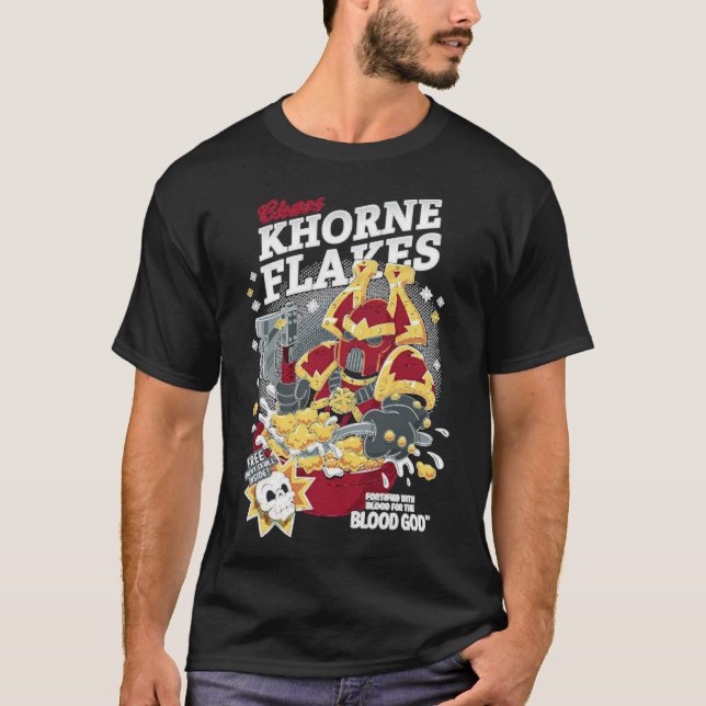Chaos Khorne Flakes T-Shirt Essential T-Shirt  T-S (Front)