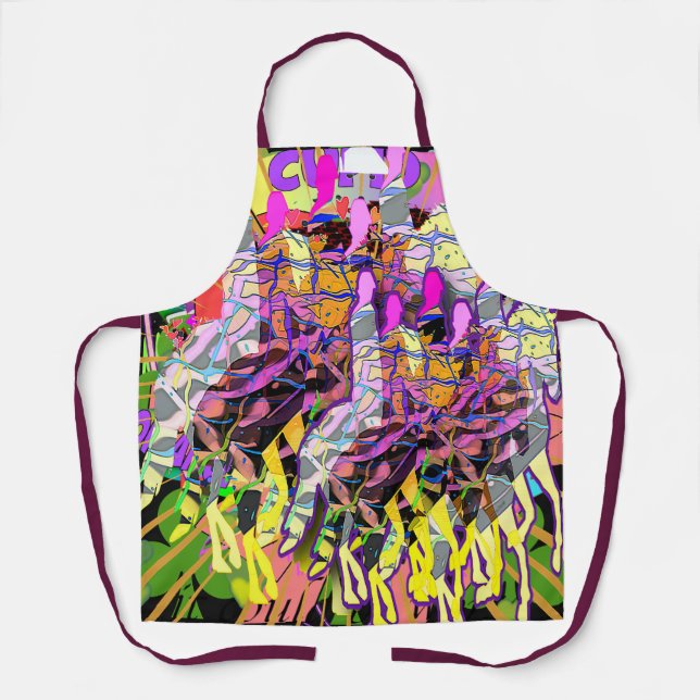 Chaos Kitchen Craft Barbecue  Apron (Front)