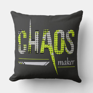 Chaos Maker Funny Cushion