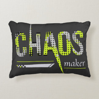 Chaos Maker Funny Decorative Cushion