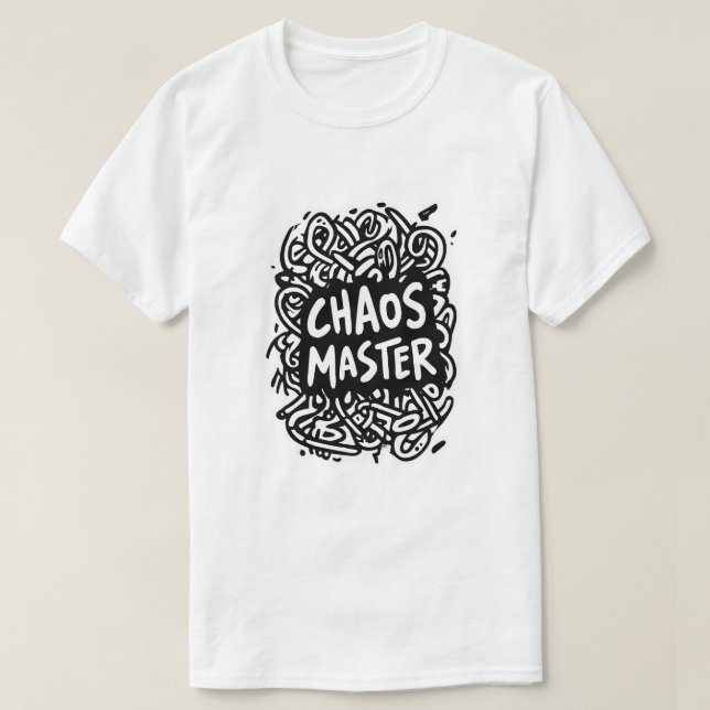 Chaos Master – Multitask Design T-Shirt (Design Front)