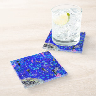 Chaos of the Mind Glass Coaster