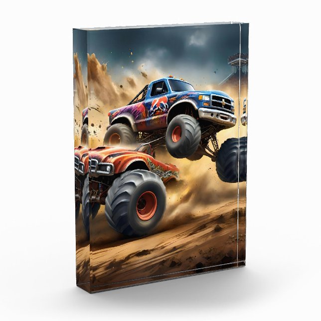 Chaos on Wheels: Monster Truck Smash Derby, Photo Block (Left)