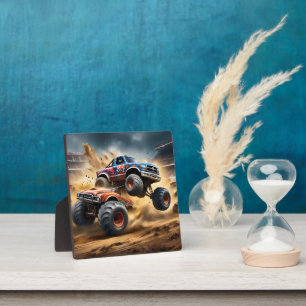 Chaos on Wheels: Monster Truck Smash Derby, Plaque