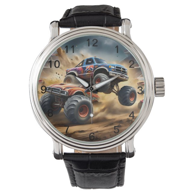 Chaos on Wheels: Monster Truck Smash Derby, Watch (Front)