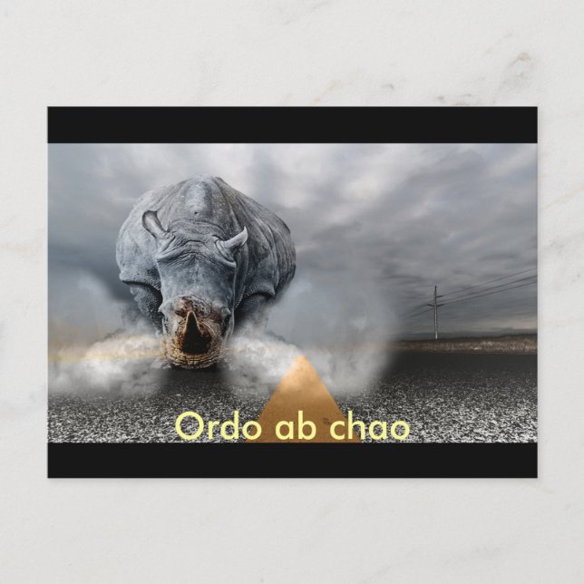 chaos postcard (Front)