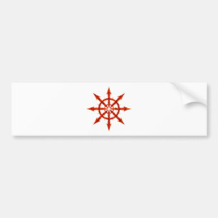 Chaos Symbol Bumper Sticker