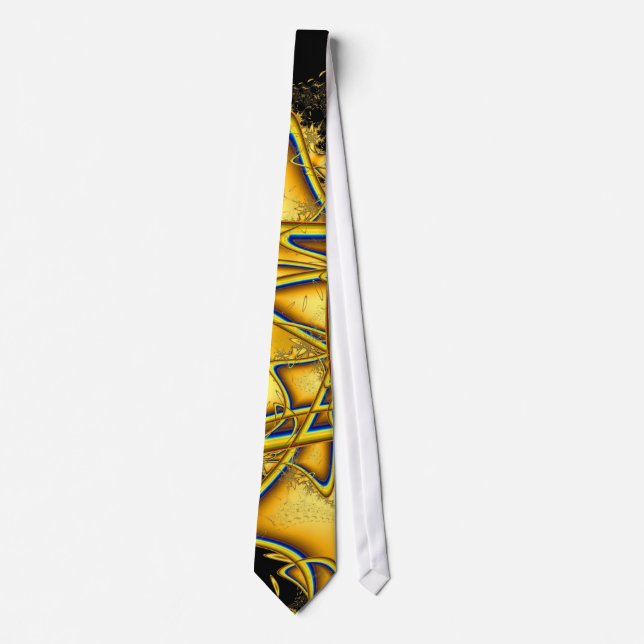 Chaos Theory 3 Fractal Art Tie (Front)