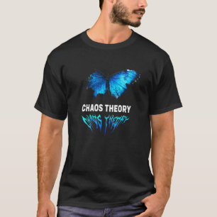 Chaos Theory Butterfly Sad Aesthetic Edgy Streetwe T-Shirt