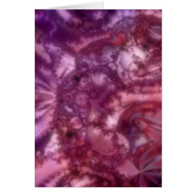 Chaos Tie-Dyed Card (Front)