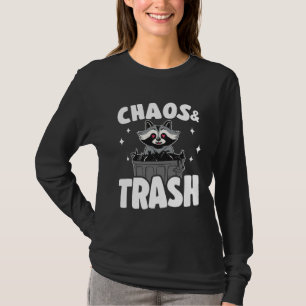 Chaos & Trash Garbage Panda Raccoon 2 T-Shirt