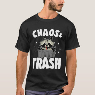 Chaos & Trash Garbage Panda Raccoon 6 T-Shirt