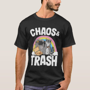 Chaos & Trash Garbage Panda Rainbow Raccoon  1 T-Shirt