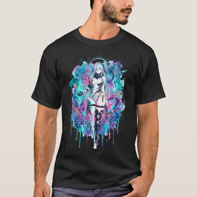 Chaos Zero Nightmare Narja Mental Connection Wyrm  T-Shirt (Front)