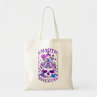 Chaotic Bisexual Bi Bisexual Pride  Tote Bag