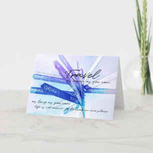 CHAOTIC DIRECTION Greeting Card