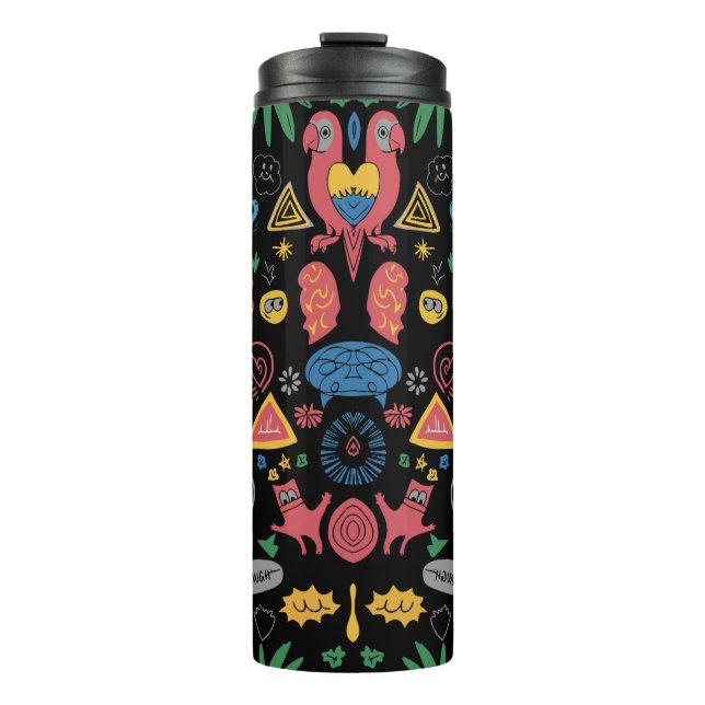  Chaotic Doodle Art Shirt – Fun Abstract Sketch  Thermal Tumbler (Front)