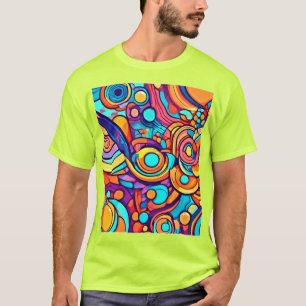 Chaotic Joyful Colour Dance T-Shirt