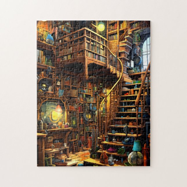 Chaotic Library Puzzle  (Vertical)