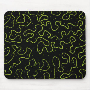 Chaotic lines mouse mat
