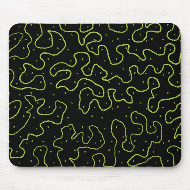 Chaotic lines mouse mat (Front)