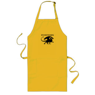 Chaotic Little Dragon Long Apron