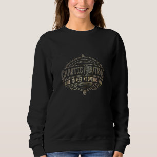 Chaotic Neutral Alignment Funny Rpg Gaming Sweatshirt