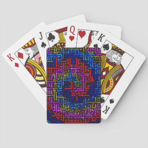 Chaotic Spiral Playing Cards