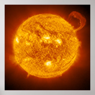 Chaotic Sun Poster